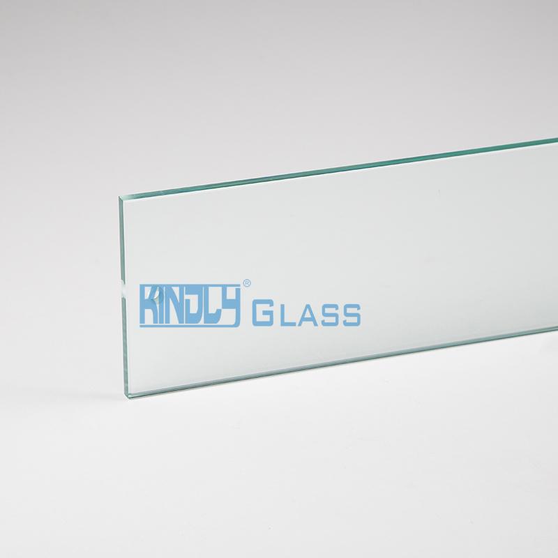 Vidrio templado transparente con perforación